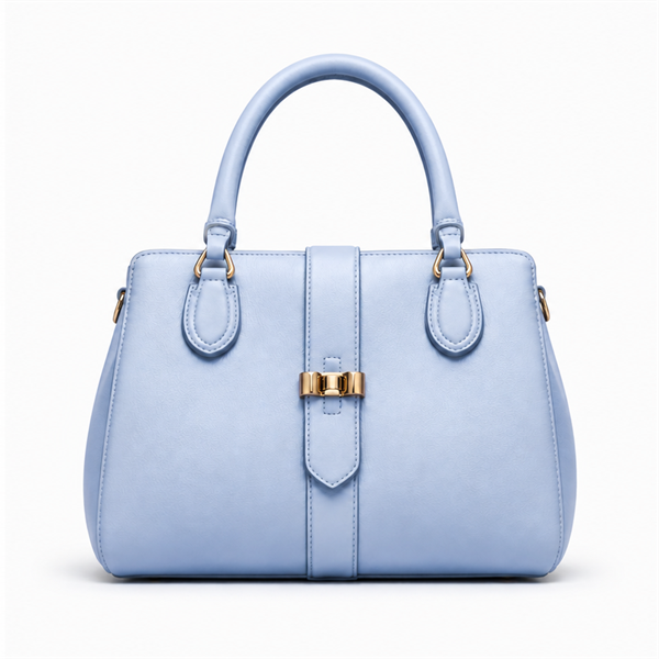 Dull leather bag before cleaning