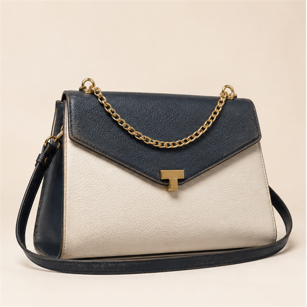 Designer bag before cleaning